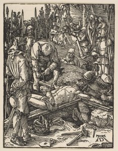 Kristus korsfäst, ur ”Den lilla passion” av Albrecht Dürer