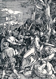 Kristus tillfångatagen, 1510 1906 av Albrecht Dürer