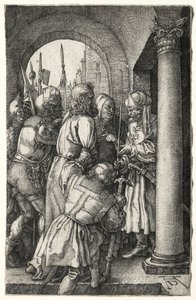 Kristus tagen inför Pilatus, 1512. av Albrecht Dürer