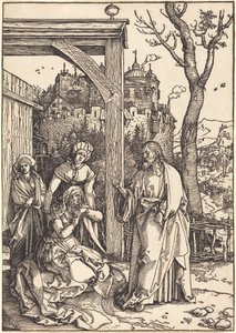 Kristus tar farväl av sin mor av Albrecht Dürer