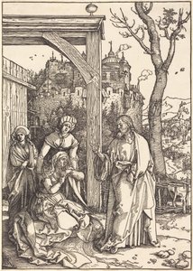Kristus tar farväl av sin mor av Albrecht Dürer