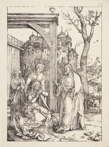 Kristus tar avsked från sin mor av Albrecht Dürer