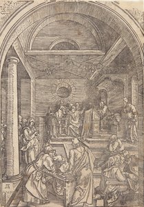 Kristus bland läkarna av Albrecht Dürer