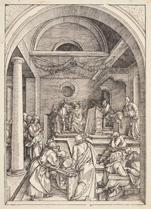 Kristus bland läkarna av Albrecht Dürer