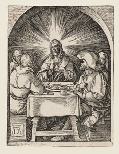 Kristus i Emmaus av Albrecht Dürer