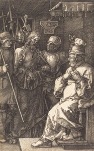 Kristus före Kaifas, 1512. av Albrecht Dürer