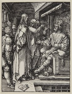 Kristus inför Herodes av Albrecht Dürer