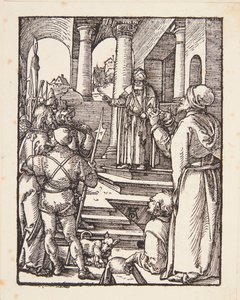 Kristus inför Pilatus av Albrecht Dürer