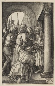 Kristus inför Pilatus, ur ”The Passion” av Albrecht Dürer