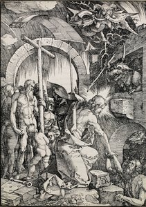 Kristus i Limbo, 1510 av Albrecht Dürer