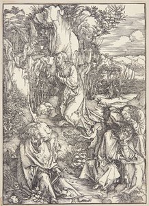 Kristus från Oljeberget av Albrecht Dürer