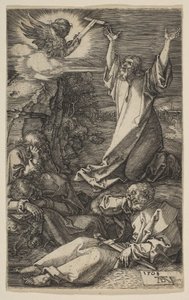 Kristus på Oljeberget, från The Passion, 1508. av Albrecht Dürer