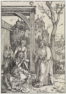 Kristus tar farväl av sin mor av Albrecht Dürer