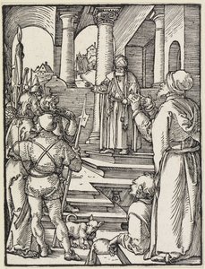 Kristus inför Pilatus av Albrecht Dürer
