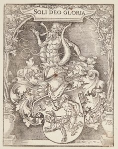 Johann Tschertes vapensköld av Albrecht Dürer