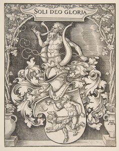 Vapensköld av Johann Tscherte.n.d. av Albrecht Dürer
