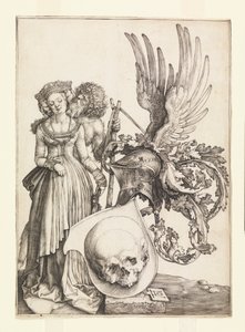 Vanitas vapensköld av Albrecht Dürer