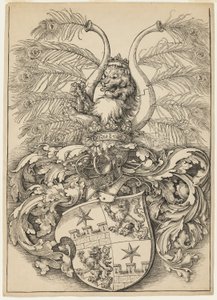 Wilhelms och Wolfgang Rogendorfs vapensköld av Albrecht Dürer