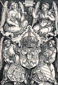 Stadens Nürnbergs vapen, 1521 1906. av Albrecht Dürer