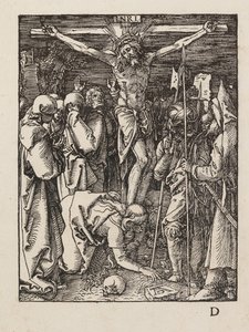 Crucifixion, från serien Den lilla passionen, ca 1509-1511. av Albrecht Dürer