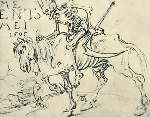 Dödsridning, 1505, 1943. av Albrecht Dürer