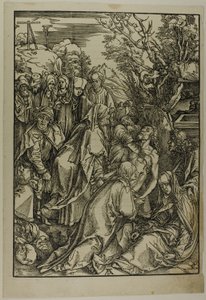 Deposition of Christ, från The Large Passion av Albrecht Dürer