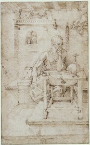 Den helige Hieronymus av Albrecht Dürer
