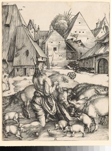 Den förlorade sonen av Albrecht Dürer