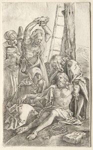 Nedstigning från korset av Albrecht Dürer