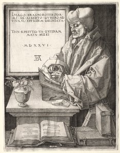 Desiderius Erasmus från Rotterdam av Albrecht Dürer
