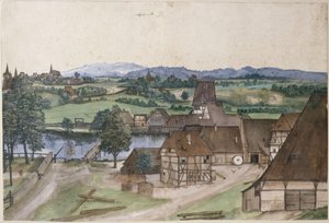 Tråddragningsverket av Albrecht Dürer