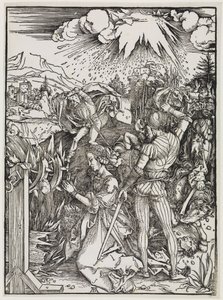Halshuggningen av den heliga Katarina av Albrecht Dürer