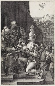 Pilatus tvår sina händer av Albrecht Dürer
