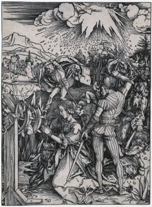 Heliga Katarinas plågor av Albrecht Dürer