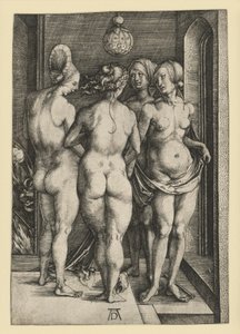 De fyra nakna kvinnorna av Albrecht Dürer