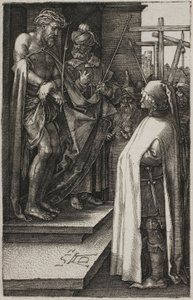 Ecce Homo, från The Engraved Passion av Albrecht Dürer