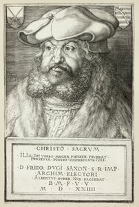Kurfurst Fredrik den vise av Sachsen av Albrecht Dürer
