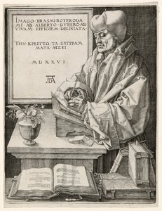 Erasmus av Rotterdam av Albrecht Dürer