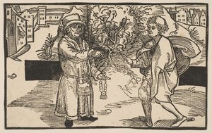 Eunuchs, från The Comedies of Terence, 1800-talets nytryck.n.d. av Albrecht Dürer