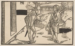 Eunuchus, från The Comedie of Terence, 1800-talets nytryck.n.d. av Albrecht Dürer