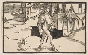 Eunuchus, från The Comedie of Terence, 1800-talets nytryck.n.d. av Albrecht Dürer