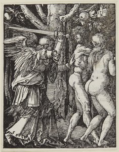 Fördrivningen ur paradiset av Albrecht Dürer
