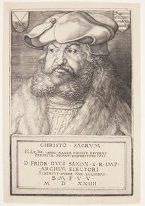 Fredrik den vise, kurfurste av Sachsen av Albrecht Dürer