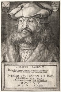 Fredrik den vise, kurfurste av Sachsen av Albrecht Dürer