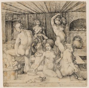 Tyska: Frauenbad Bad för kvinnor av Albrecht Dürer