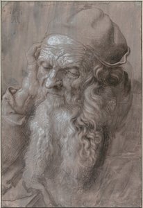 Chef för en gammal man, 1521 av Albrecht Dürer