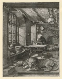 Den helige Hieronymus i sin relikskrin av Albrecht Dürer