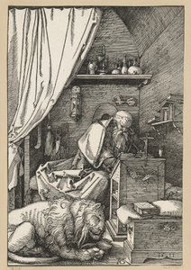 Den helige Hieronymus i sin cell av Albrecht Dürer