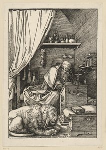 Den helige Hieronymus i sin cell av Albrecht Dürer
