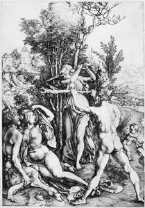 Hercules, c1500, 1936 av Albrecht Dürer